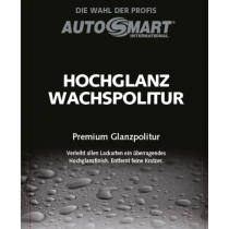 Hochglanz Wachspolitur