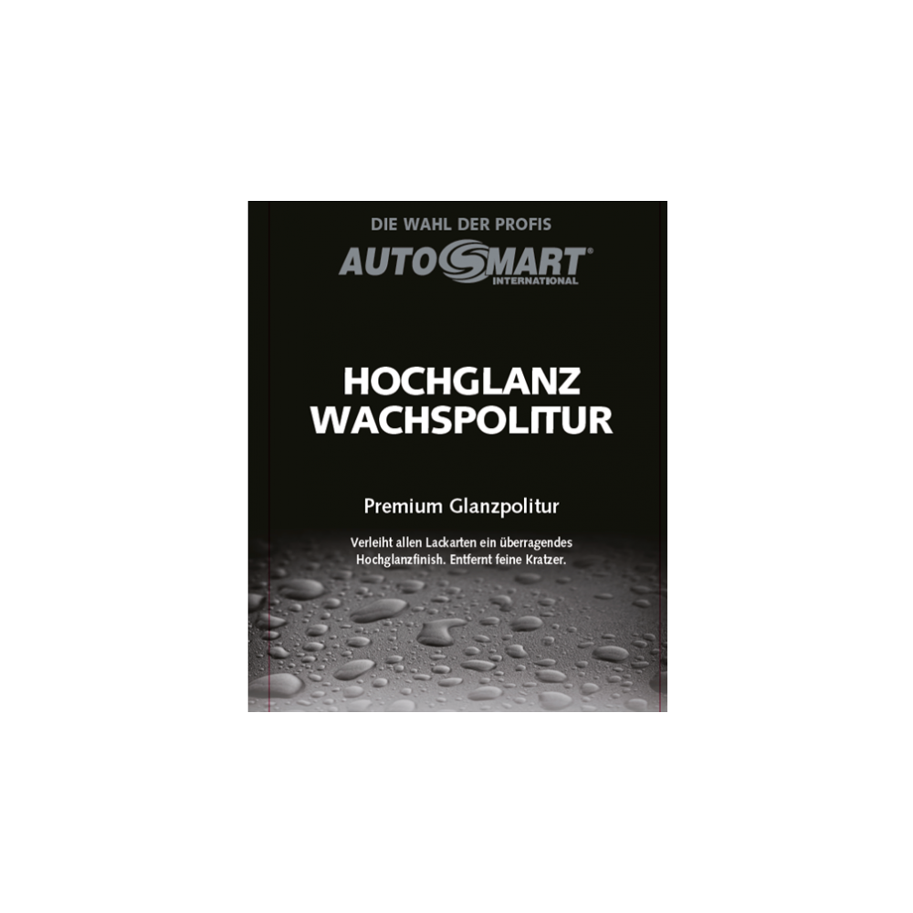 Hochglanz Wachspolitur